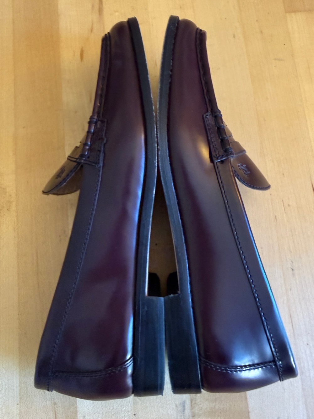 Ralph Lauren Wynnie Leather Loafers 10B *EUC* - Picture 10 of 13
